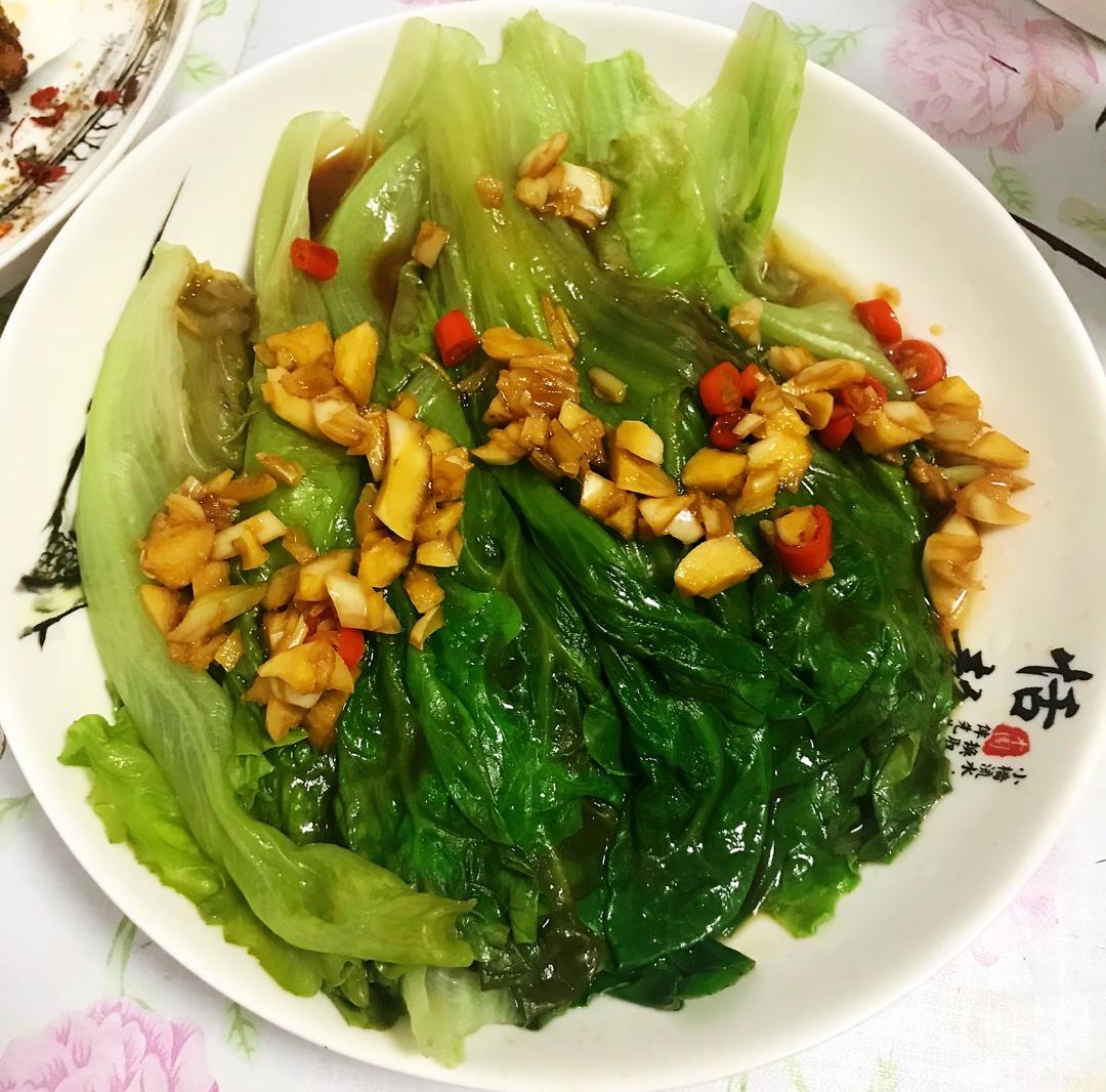 5分钟上桌的蚝油生菜