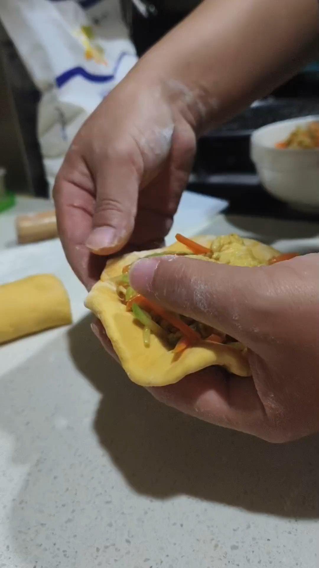 纯奶手撕吐司的做法 步骤1