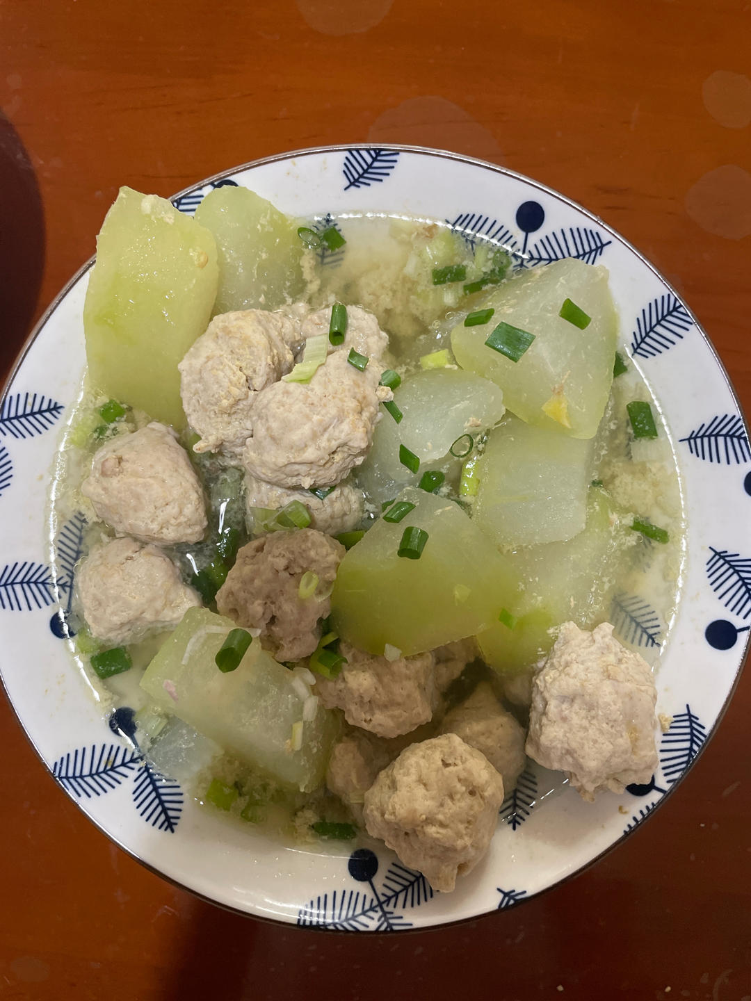 巨鲜美的冬瓜丸子汤