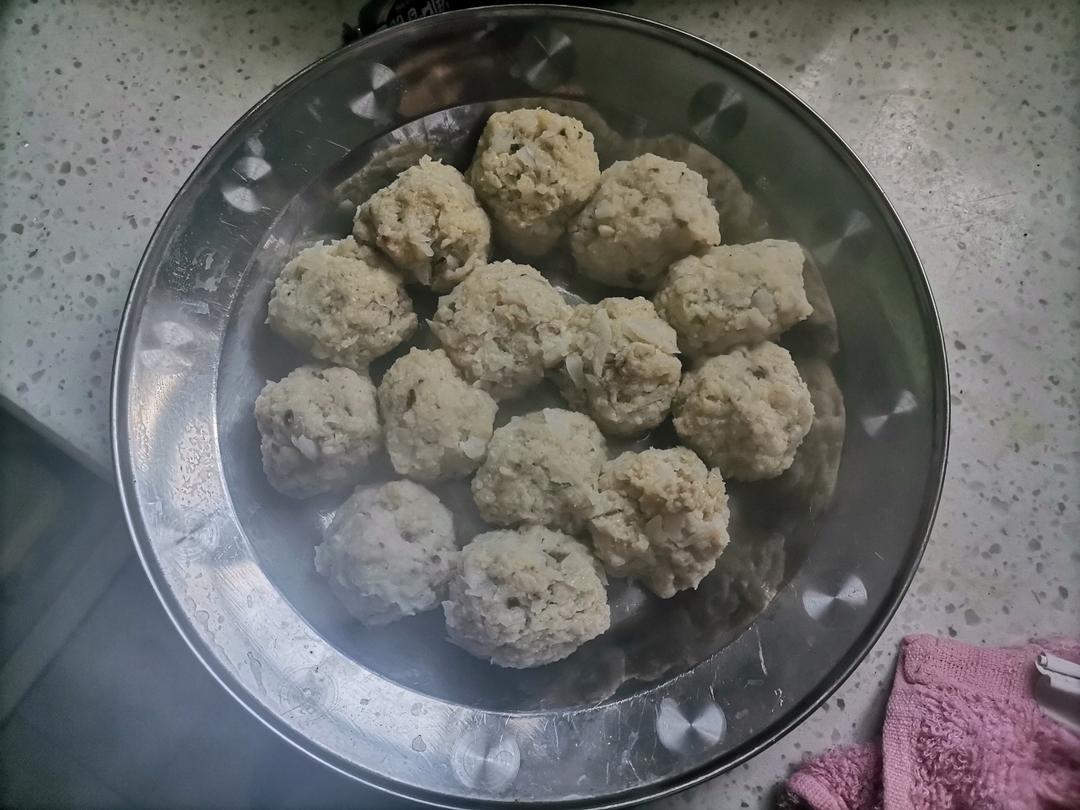 客家名菜清蒸萝卜丸