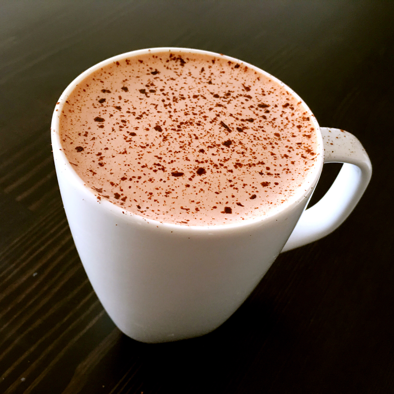 天天天天_做的低卡热巧克力可可