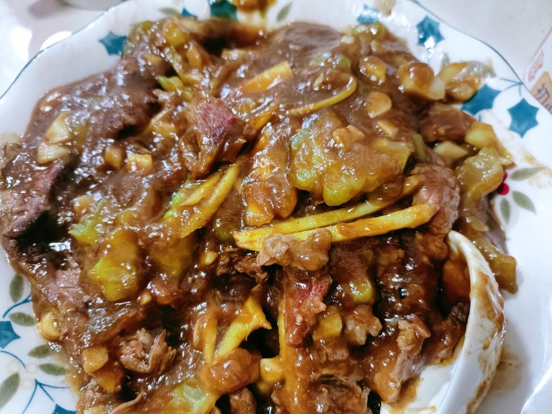 苦瓜炒牛肉