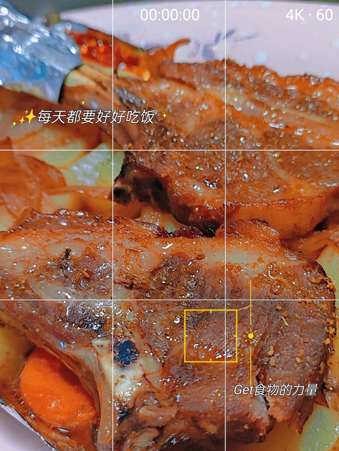 超好吃的烤羊排烤箱版