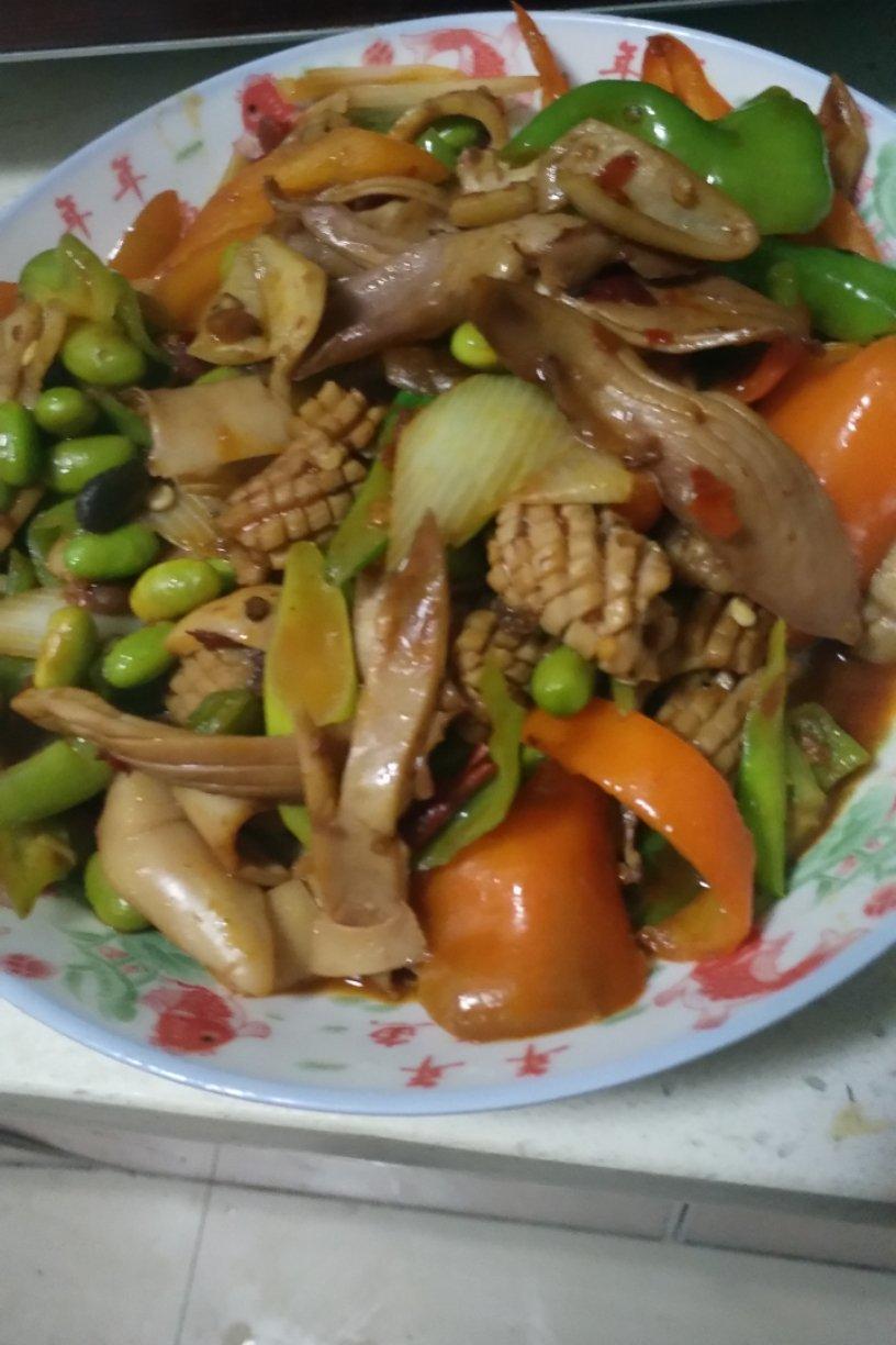 香辣鱿鱼卷