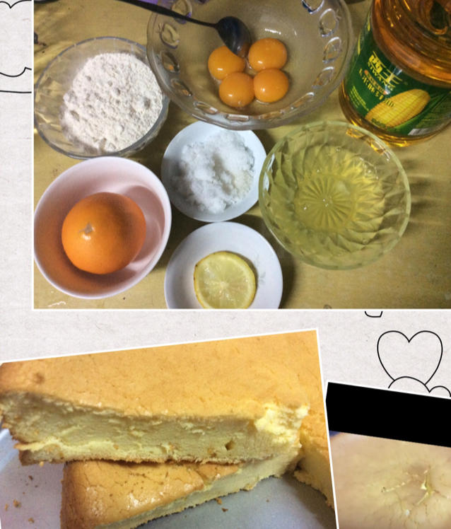 软嫩Q弹，橙香十足——香橙戚风