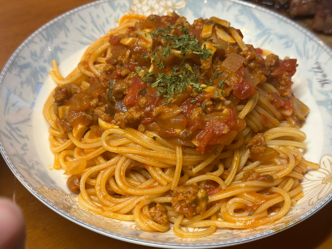 番茄肉酱意面