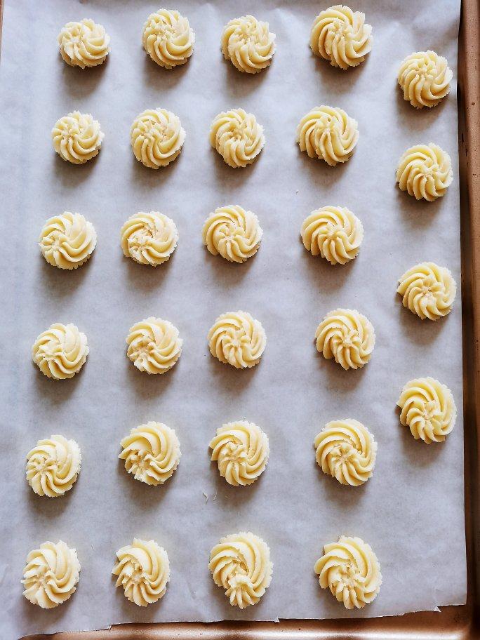 零失败花纹超级立体的黄油曲奇