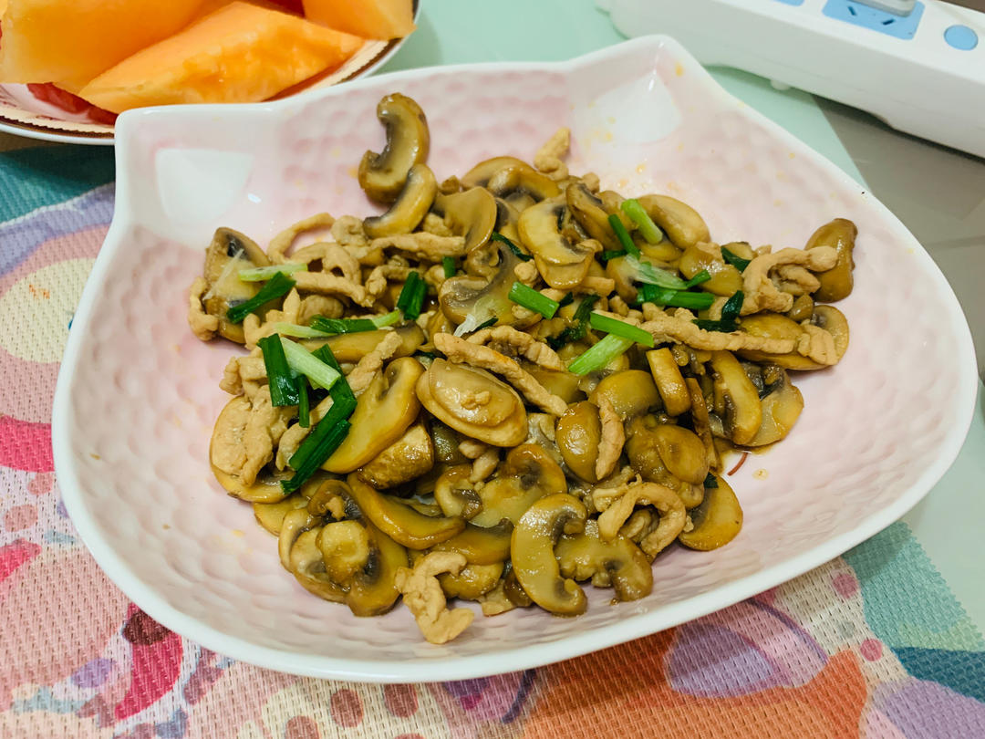 红烧蘑菇/炒口蘑
