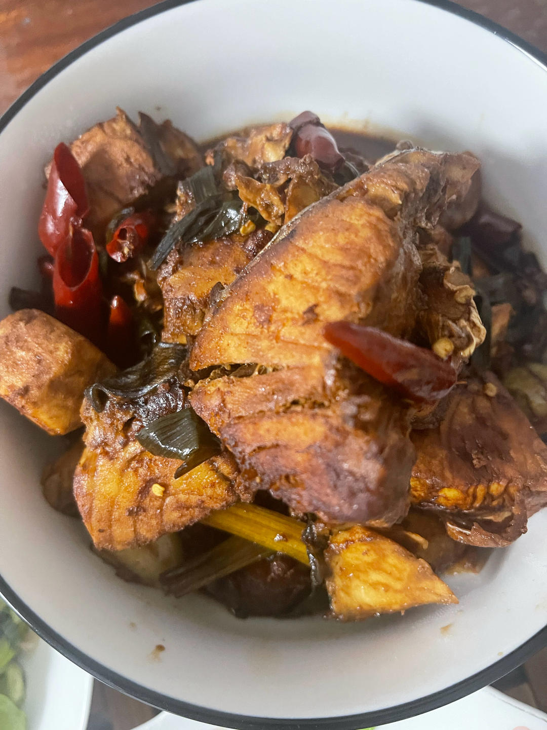 海边的味道--红烧鲅鱼段