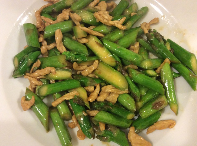 芦笋炒肉