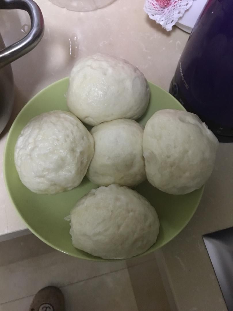 基础白面馒头，三种原材料，无任何添加