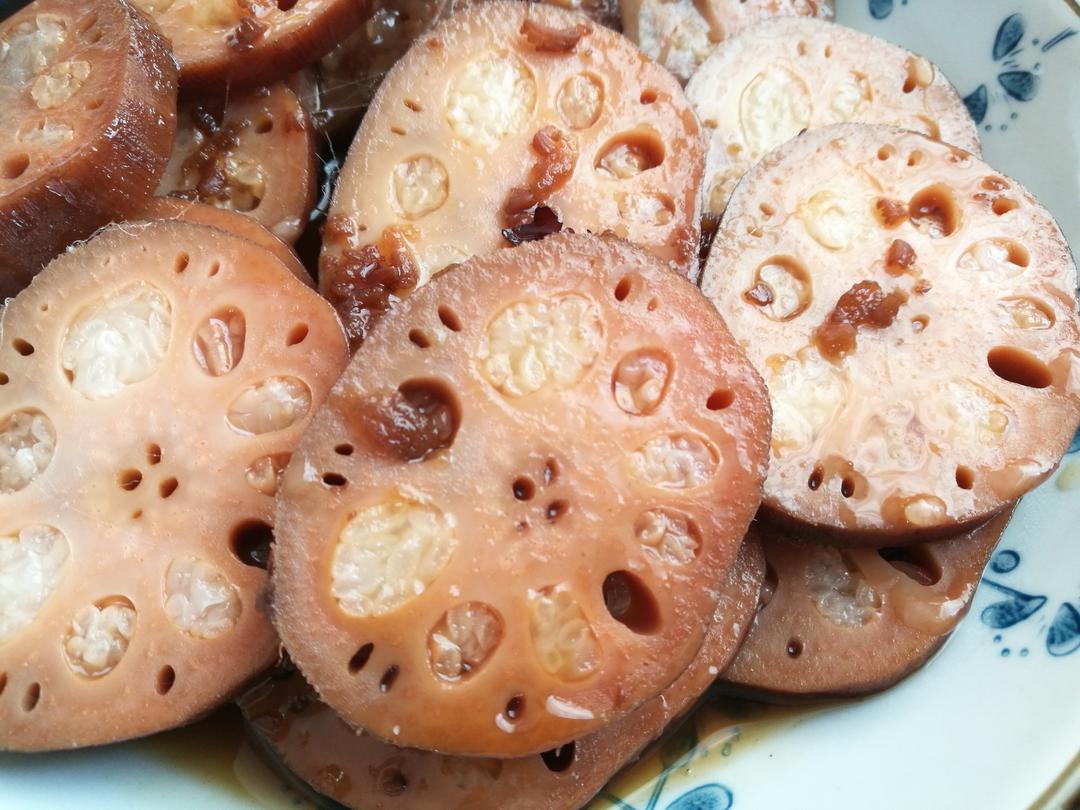 蜜汁糯米藕