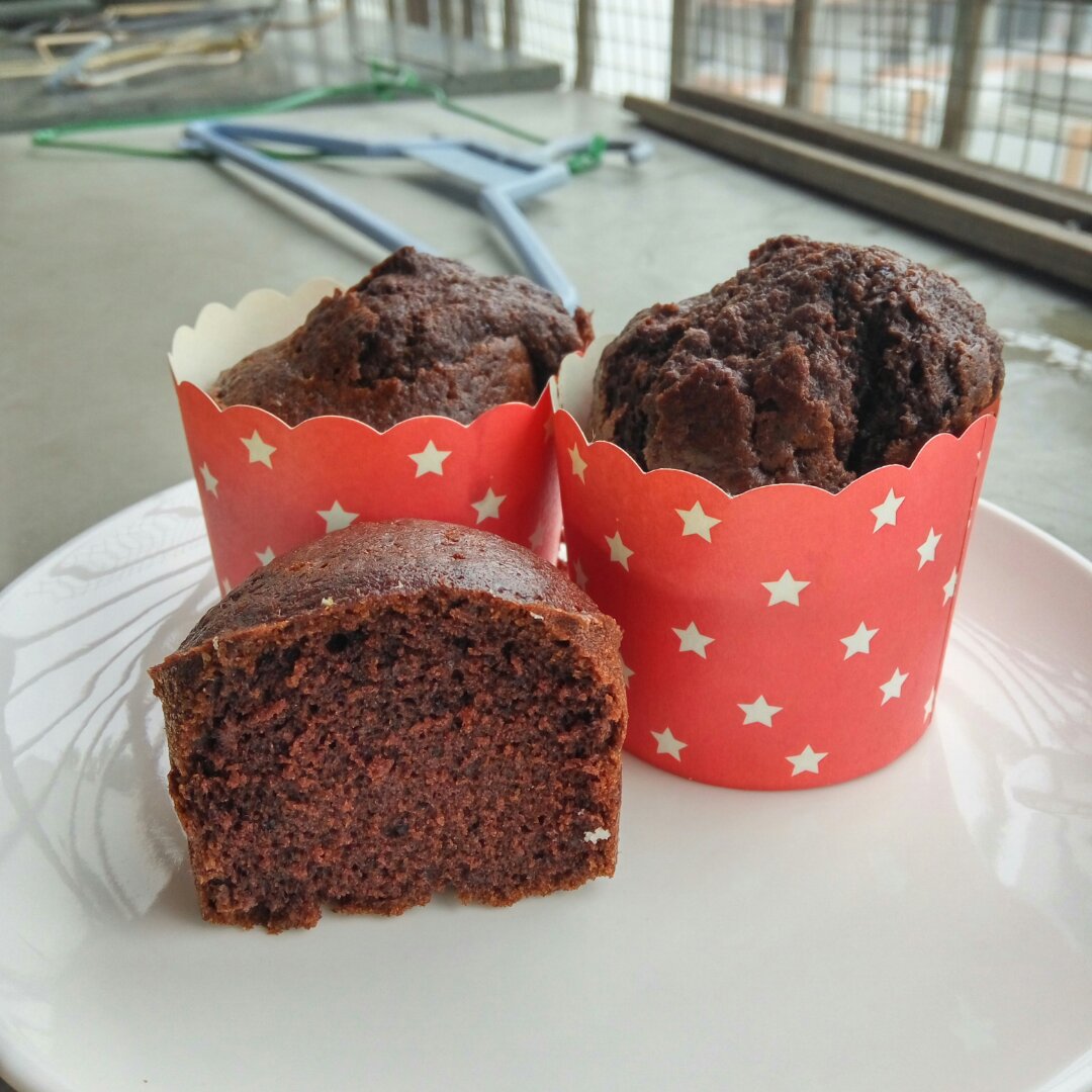 浓情巧克力摩卡马芬<Chocolate Espresso Muffins>