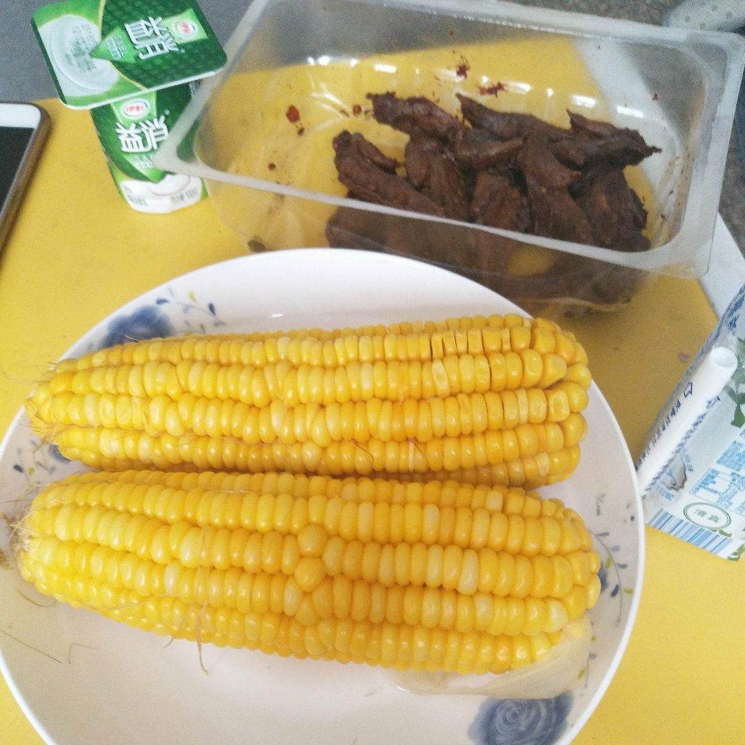 微波炉煮玉米