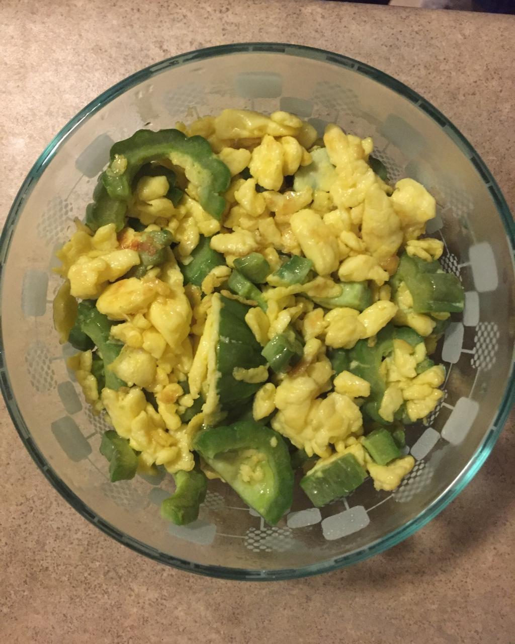 苦瓜炒蛋（清火菜）