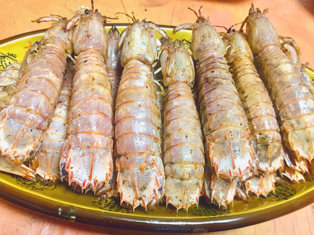 椒盐皮皮虾