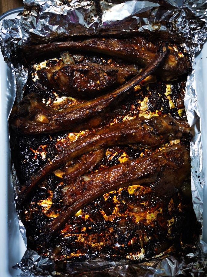 家庭烤箱秘制烤羊排