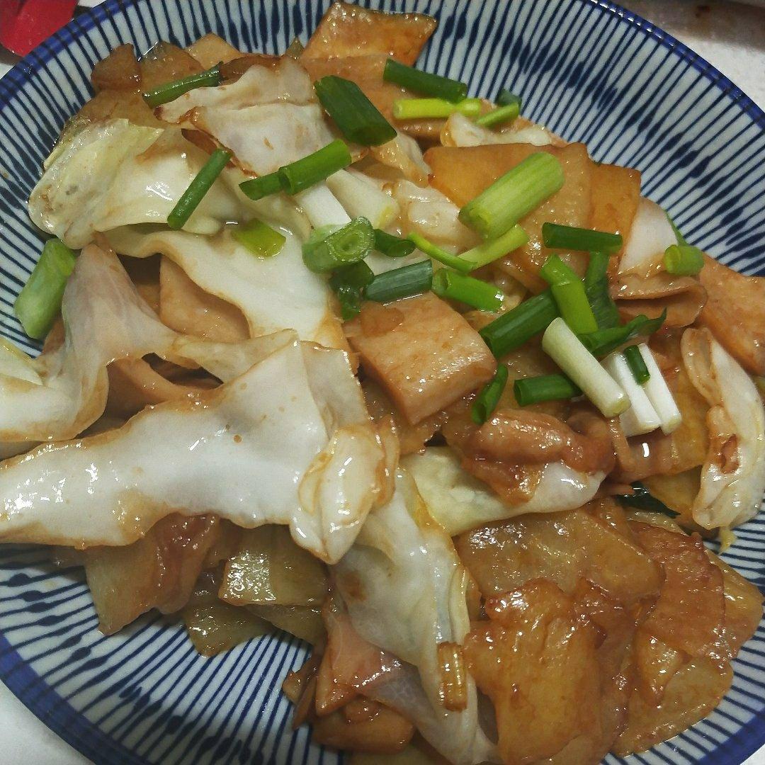 简单美味（纯素）的杏鲍菇烧土豆