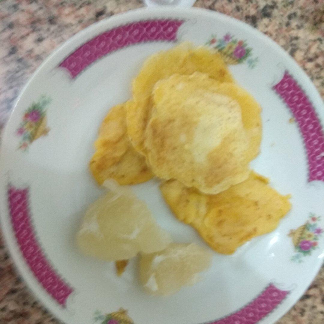 舒芙蕾｜超简单的平底锅版｜用料少