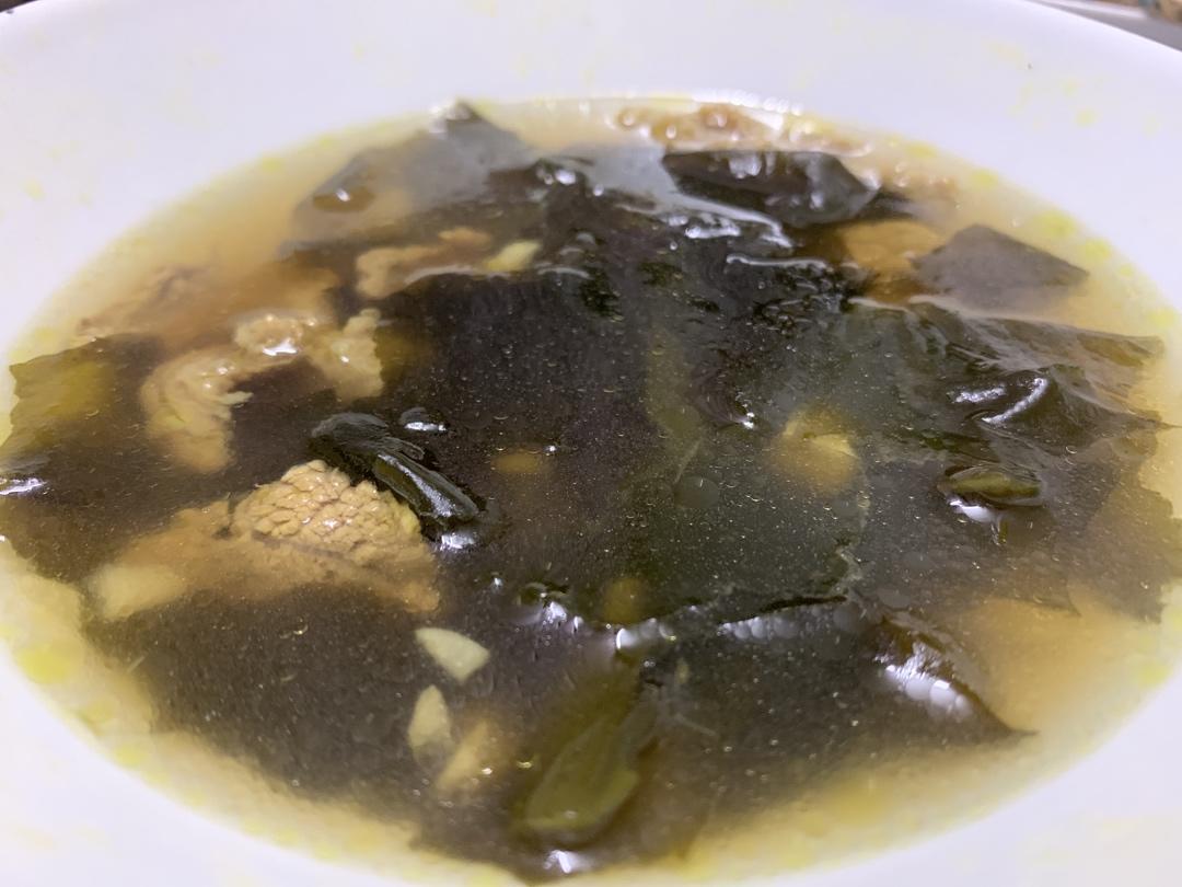 不好喝负法律责任的韩式海带汤