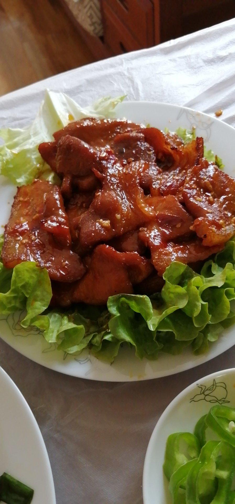 jonahsoh做的韩式烤五花肉超简单空气炸锅版