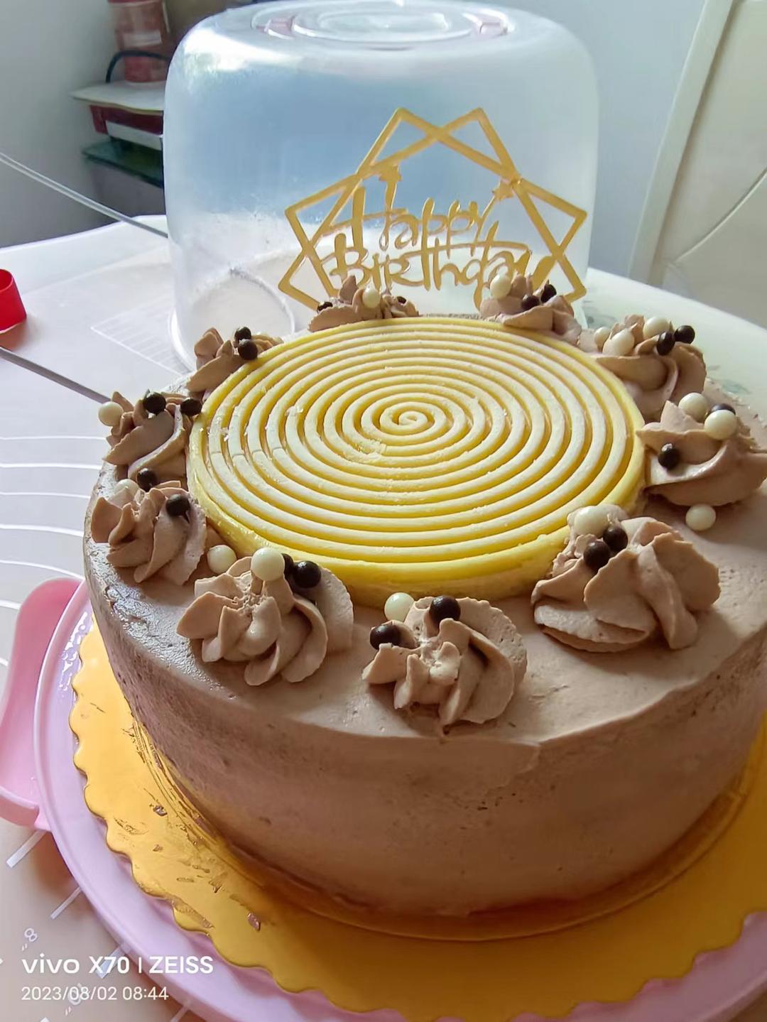 不凹底不塌陷的完美戚风蛋糕