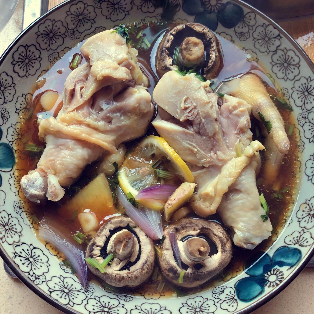 清蒸鸡腿
