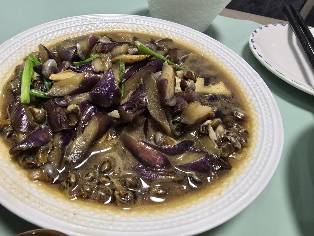 茄子泥螺汤