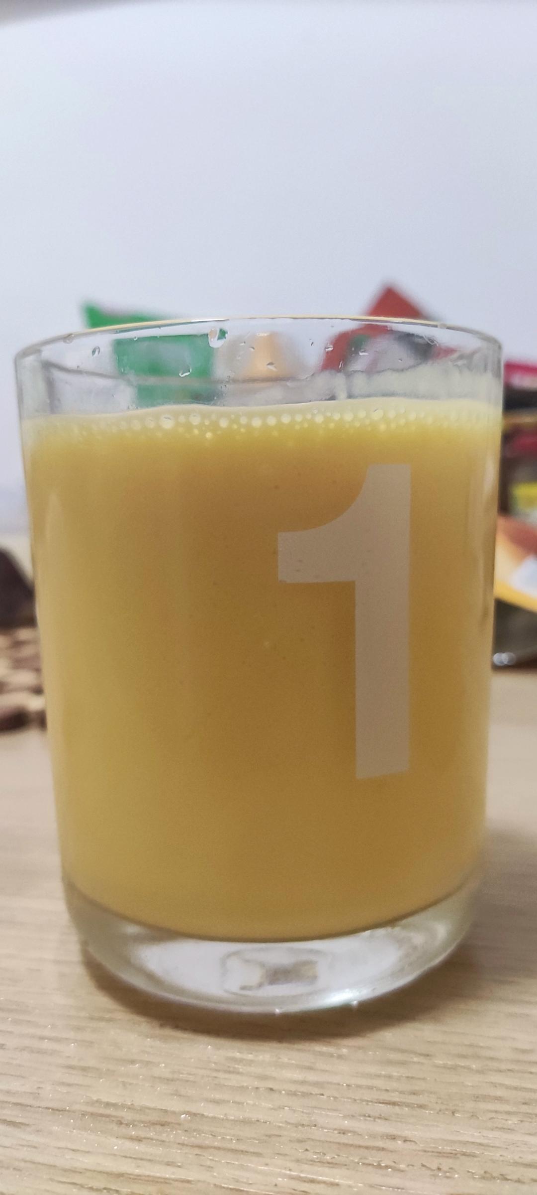 芒果牛奶！好喝到想去支摊！