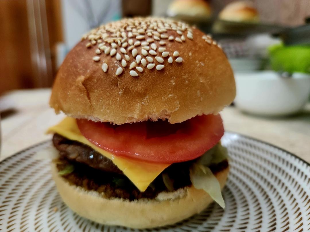 超详细汉堡牛肉饼｜附自制汉堡搭配#Healthymeals#减脂必撸16