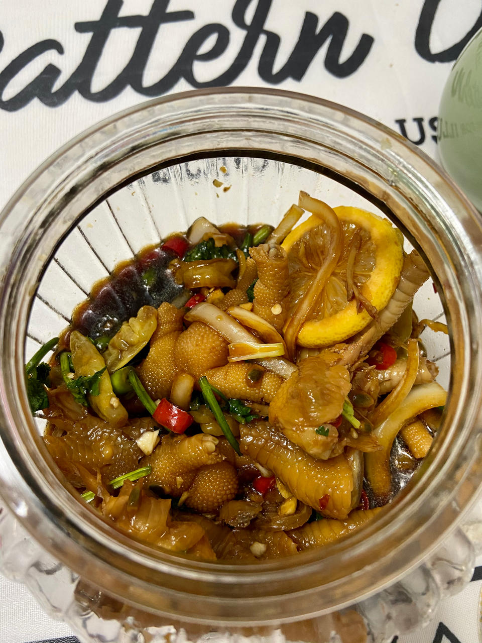 🍋柠檬百香果🌶️酸辣网红鸡爪