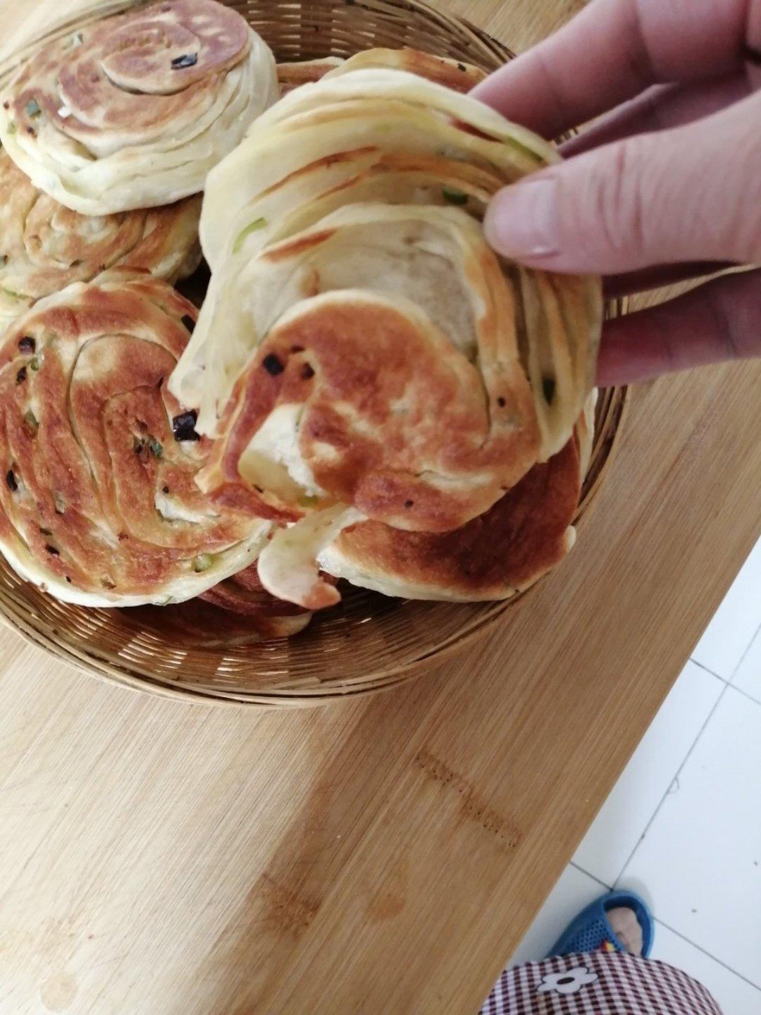 葱香千层饼
