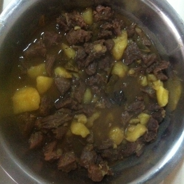 土豆炖牛肉