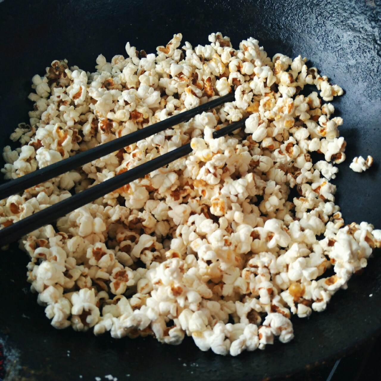 朵子小姐做的爆米花