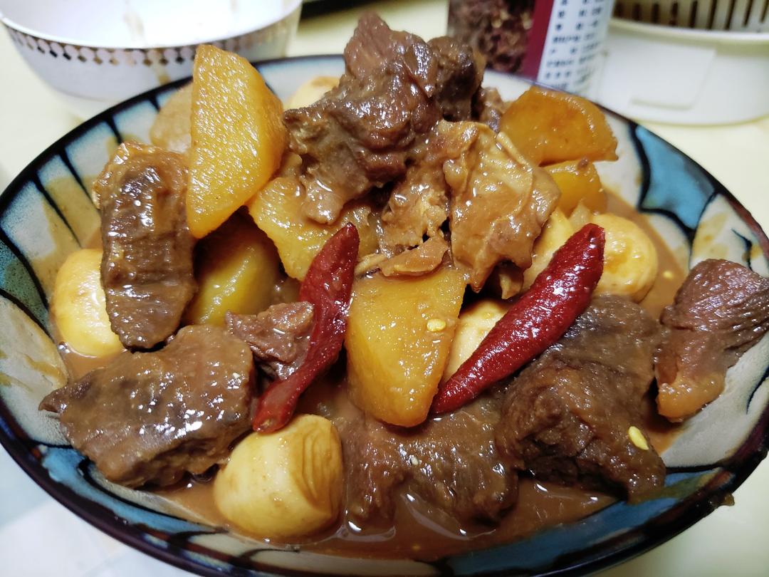 番茄土豆炖牛腩