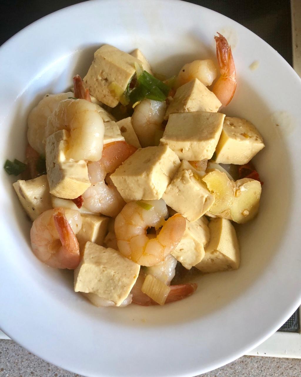 虾仁豆腐
