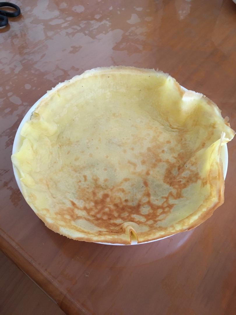 三步快手早餐：细滑牛奶鸡蛋甜饼