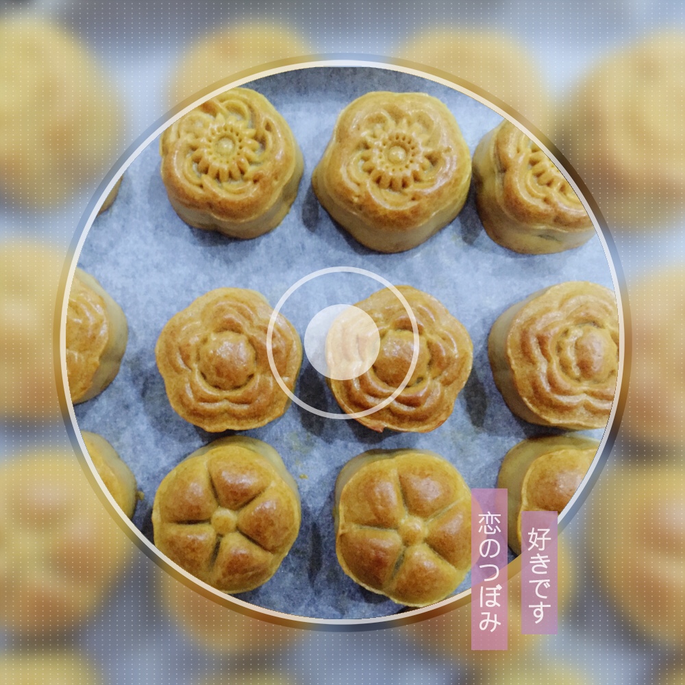 广式月饼——蛋黄莲蓉月饼