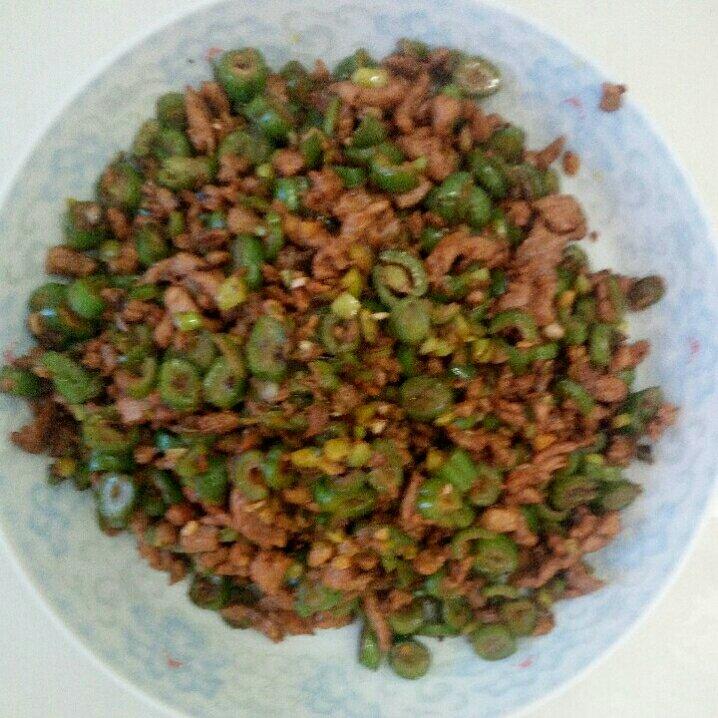 肉沫四季豆