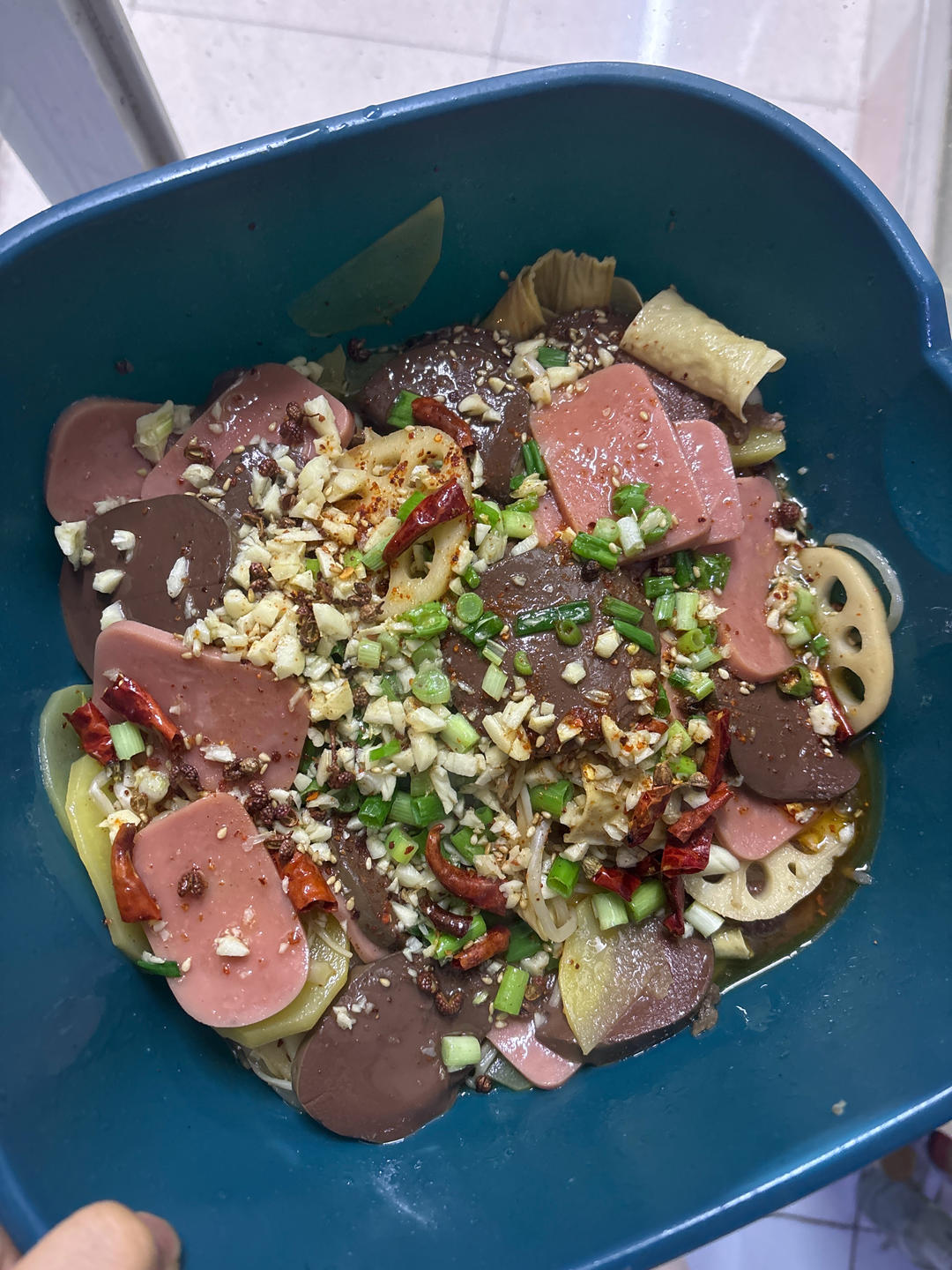 家庭版毛血旺 谁做都好吃