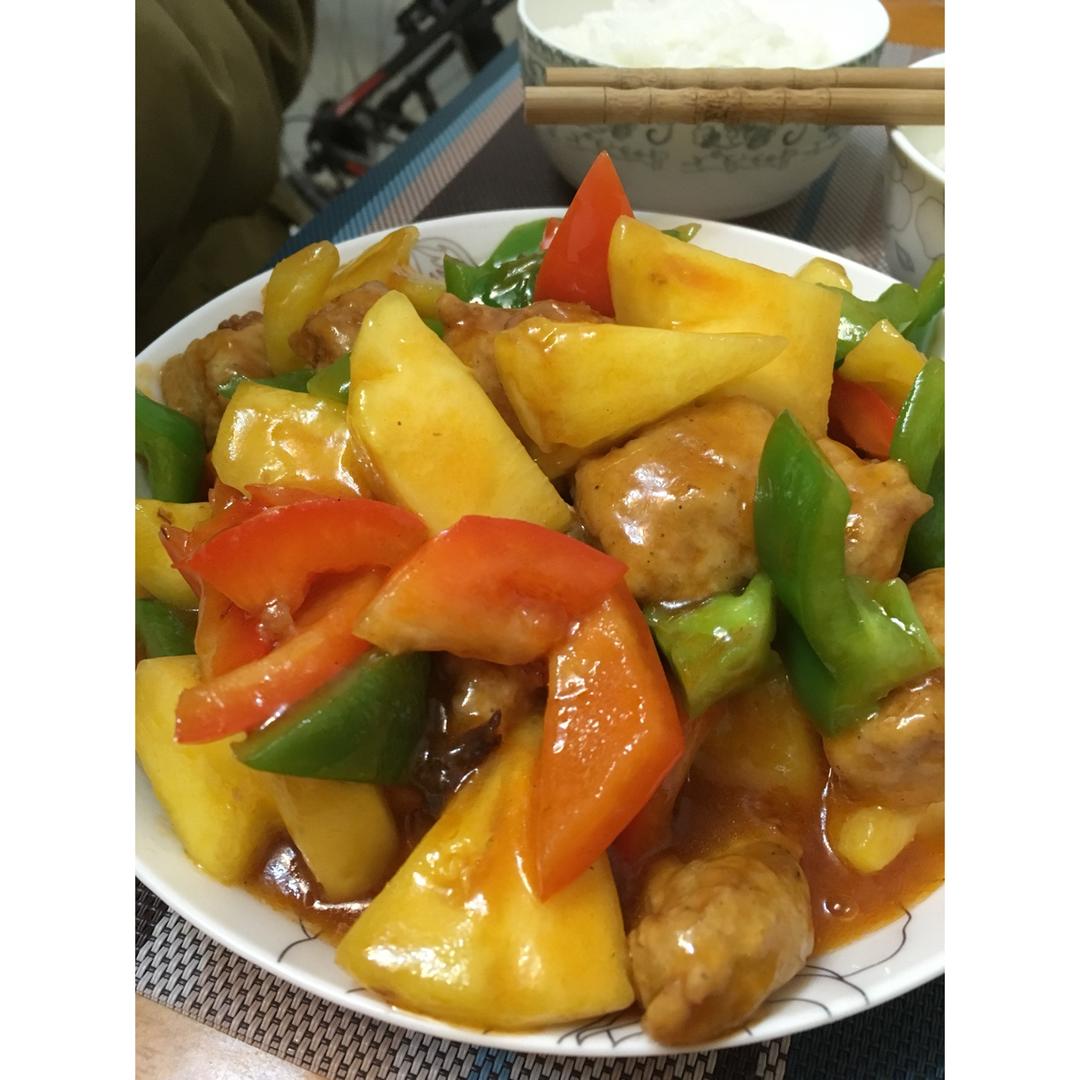 菠萝咕咾肉