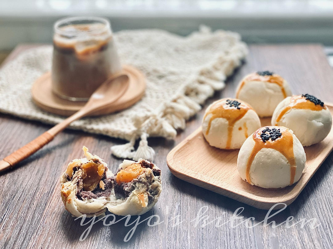 蛋黄酥&网红麻薯蛋黄酥---半圆天地盖包装调整方