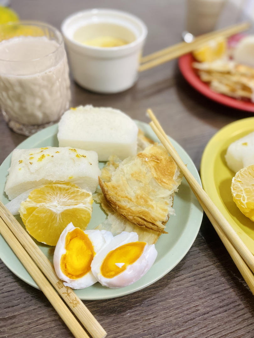 新的一天从准备早餐开始