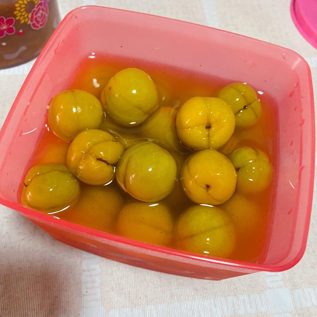 美味～泡李子