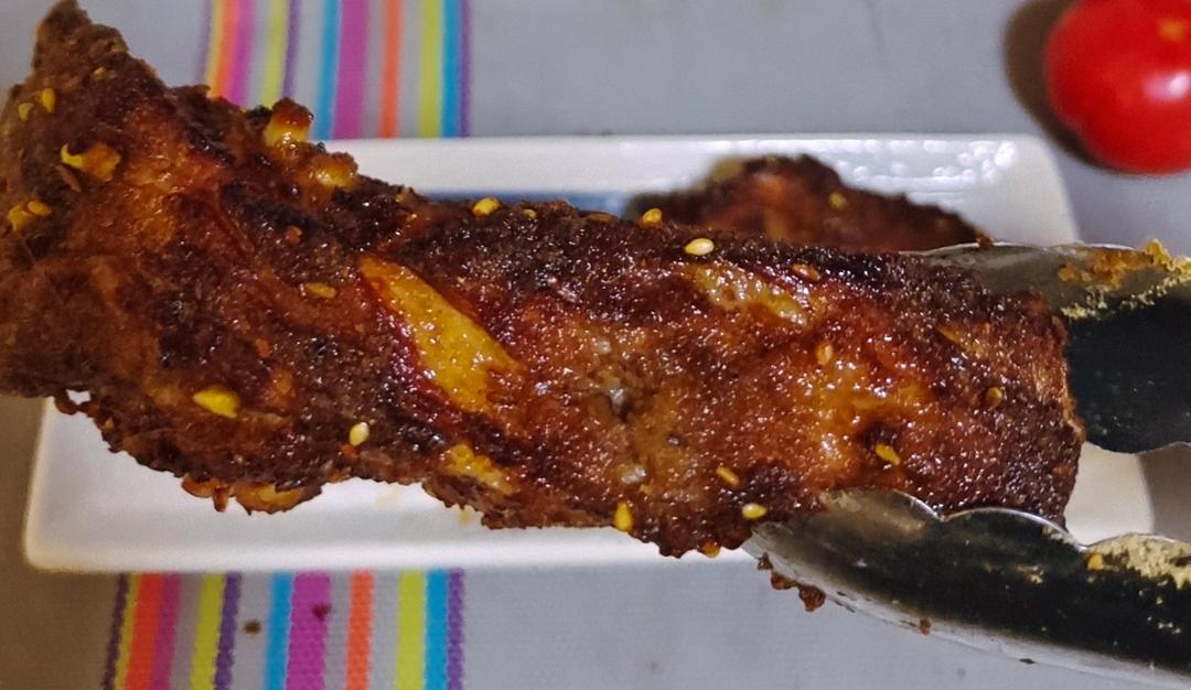 超级好吃的！电炸锅版烤排骨