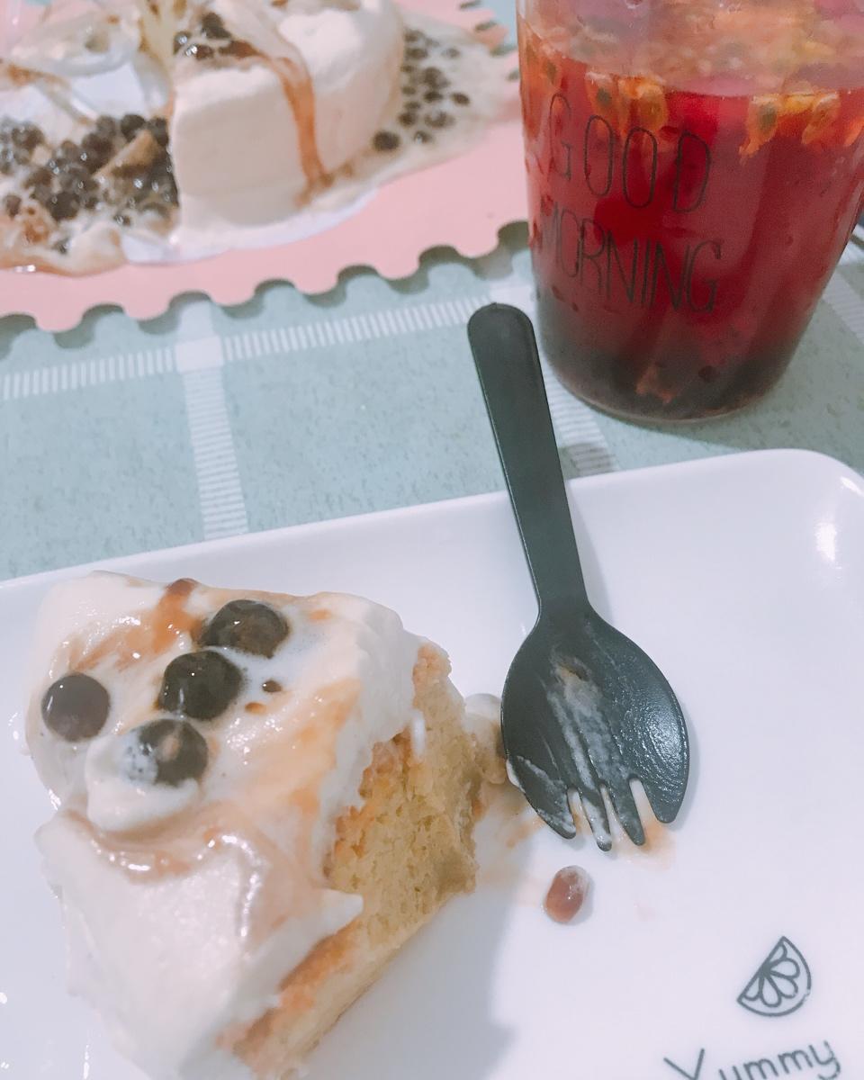 火龙果百香果茶