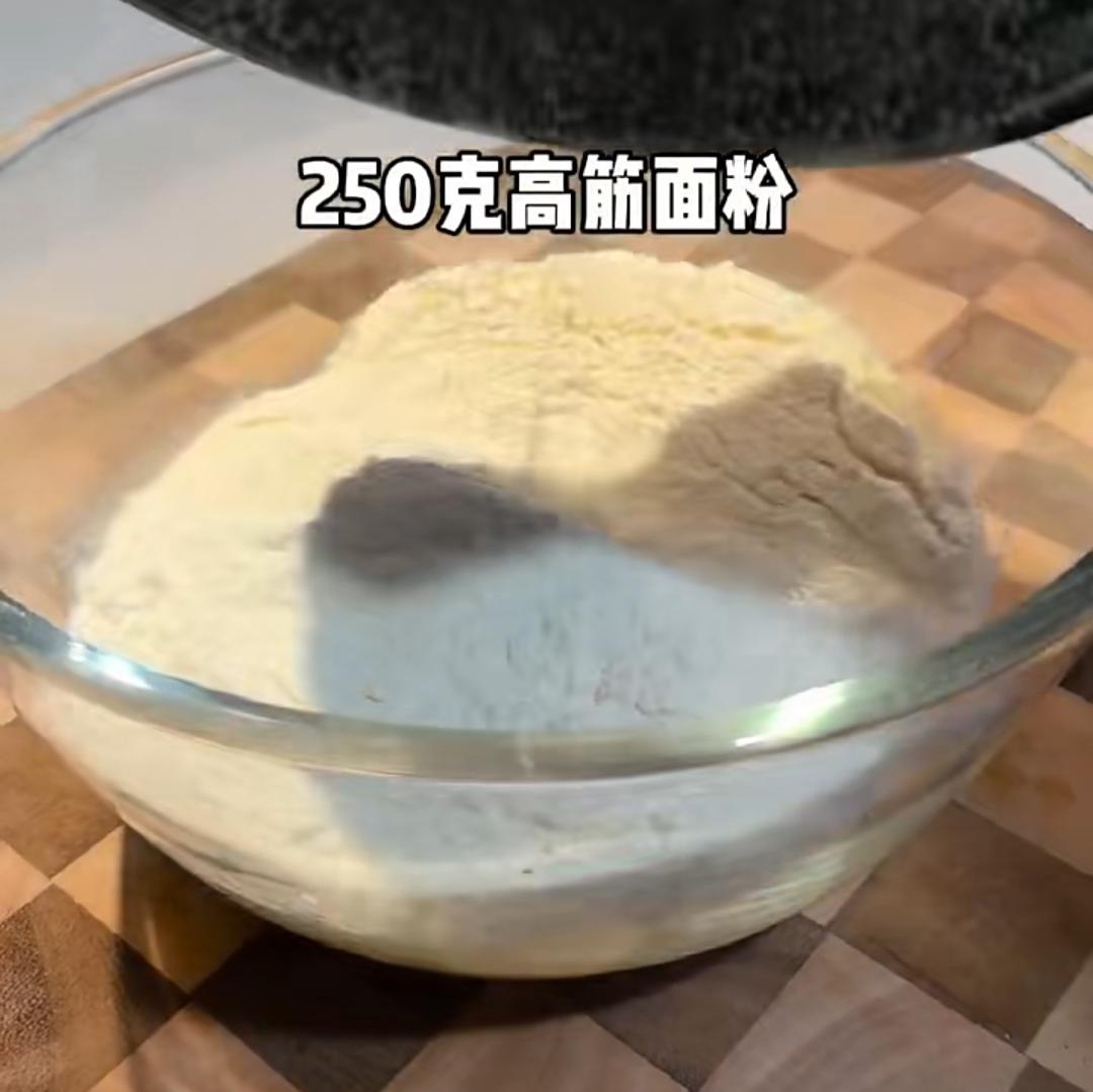 纯奶手撕吐司的做法 步骤1