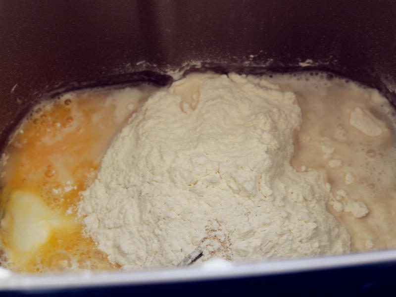 纯奶手撕吐司的做法 步骤1