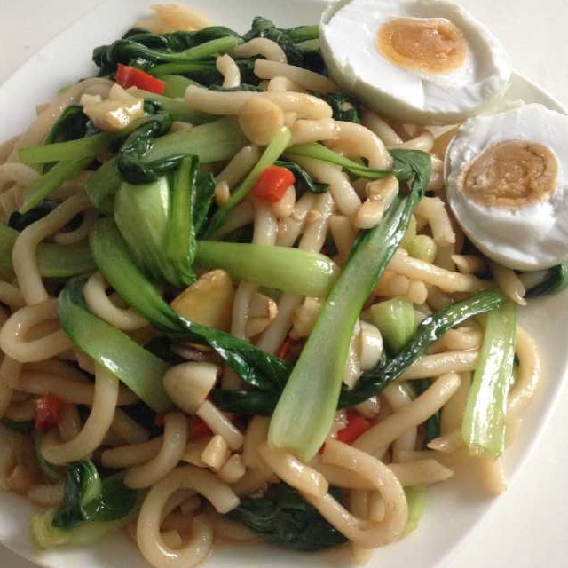 什锦炒乌冬面