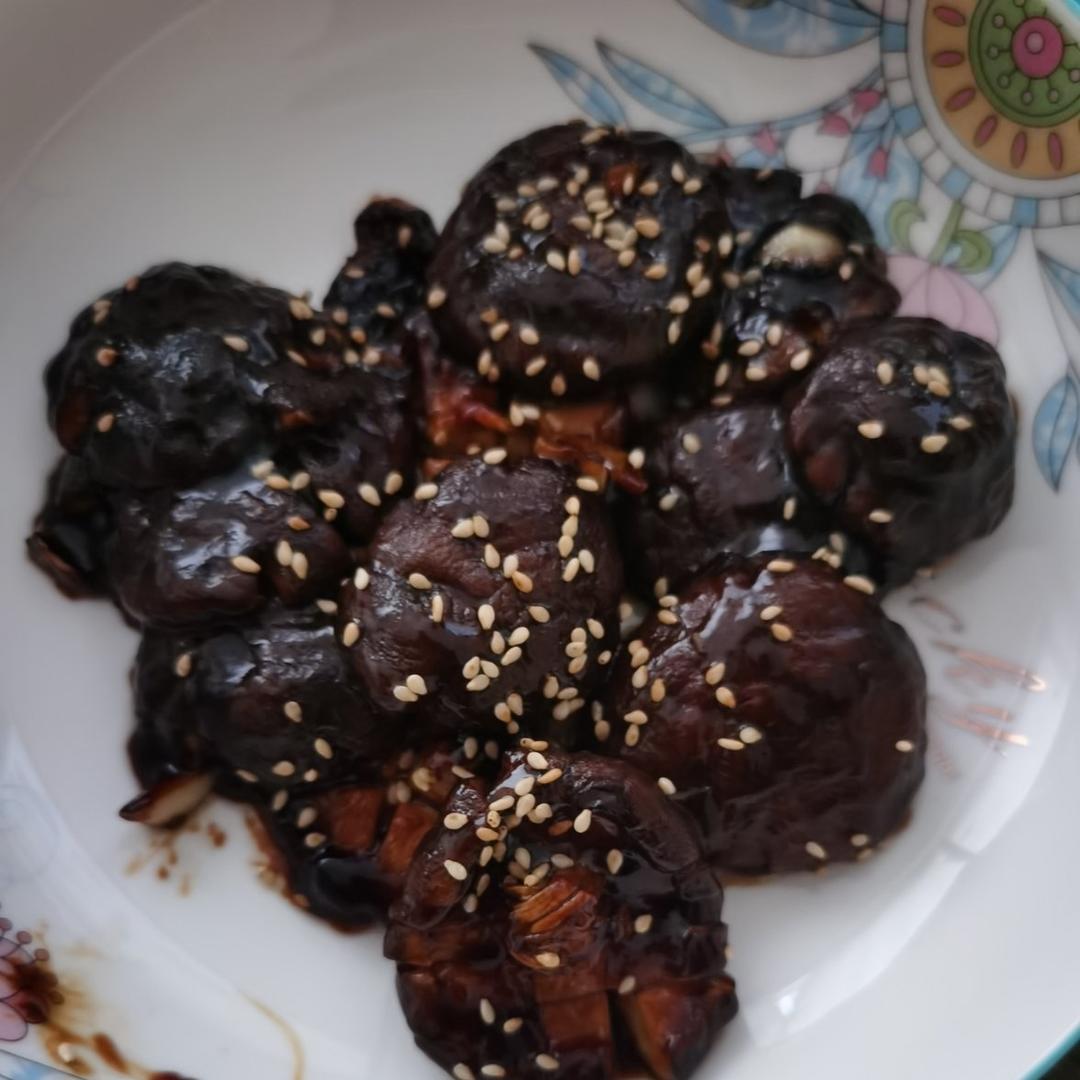 鲜嫩多汁，比鲍鱼还好吃红烧香菇